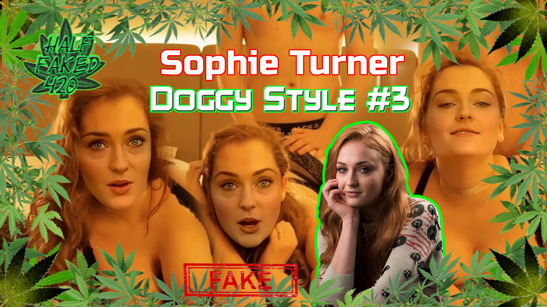 Sophie Turner - Doggy style #3 | FAKE | 100 TOKENS