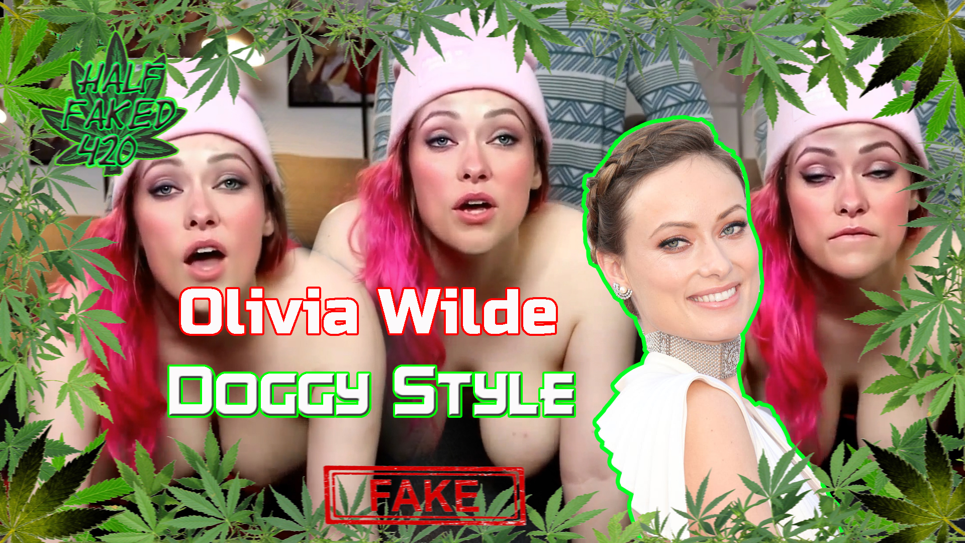 Olivia Wilde - Doggy style | 60 FPS | 100 TOKENS | FAKE