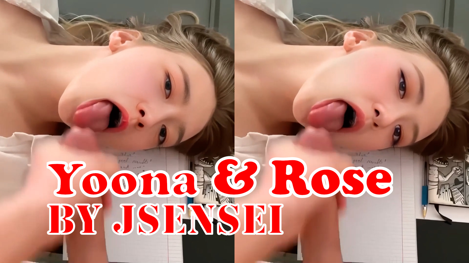 Yoona & Rose - POV Blowjob in various locations