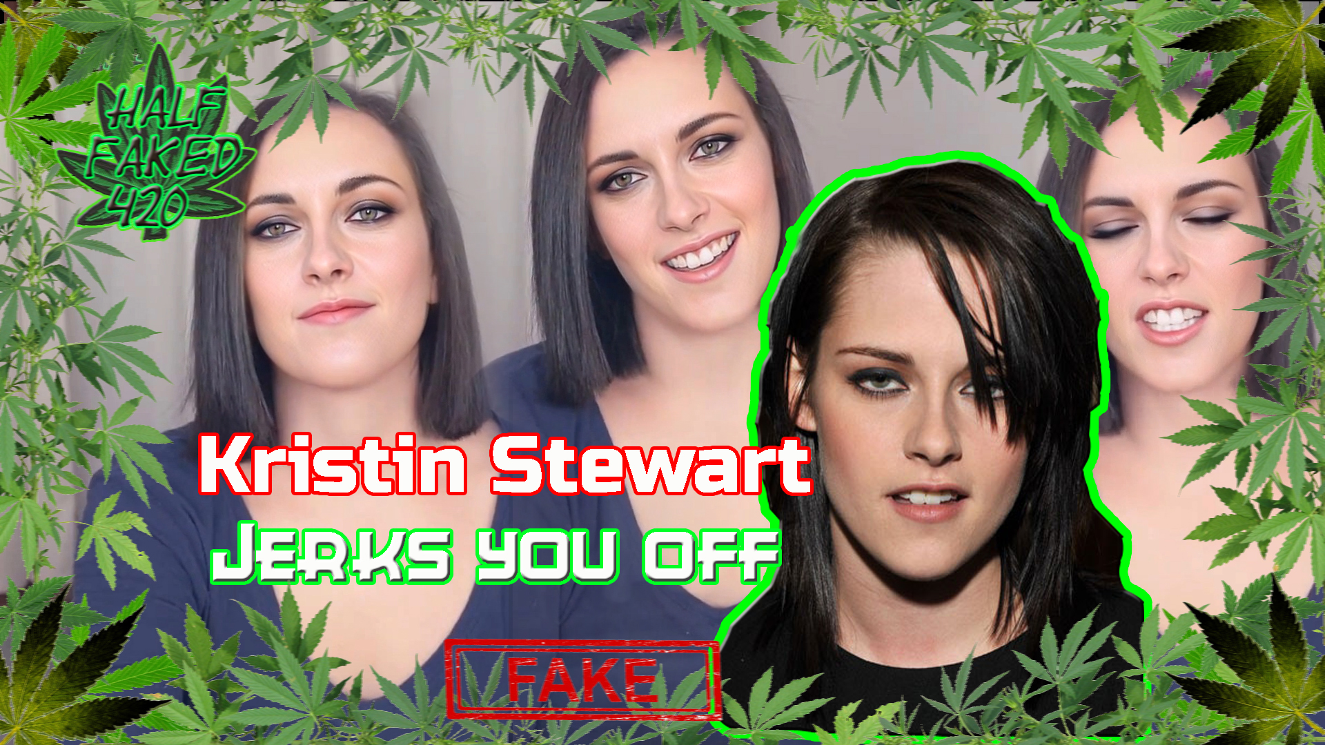 Kristen Stewart - Jerks you off | 60 FPS | FAKE