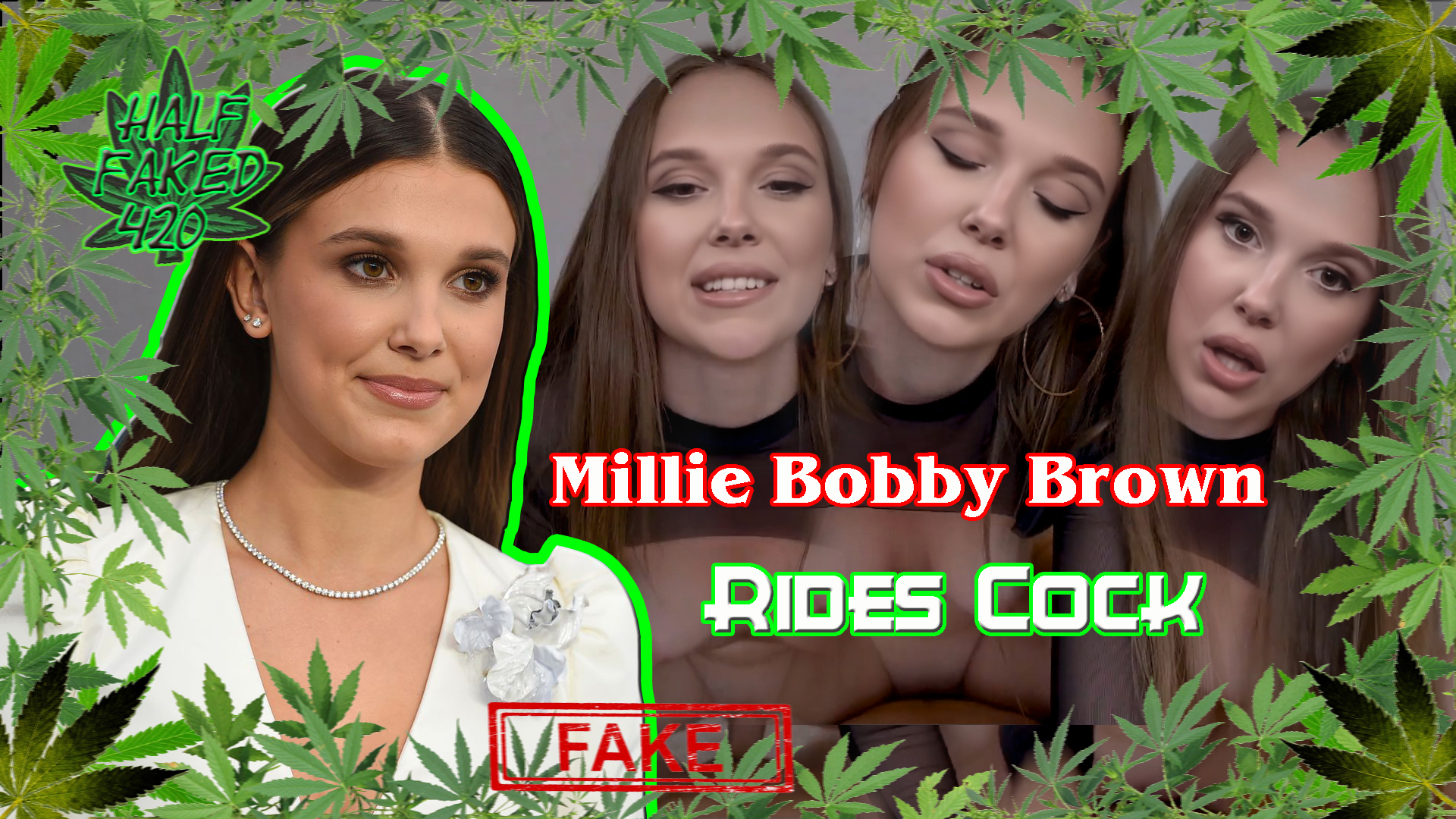Millie Bobby Brown - Rides cock | FAKE