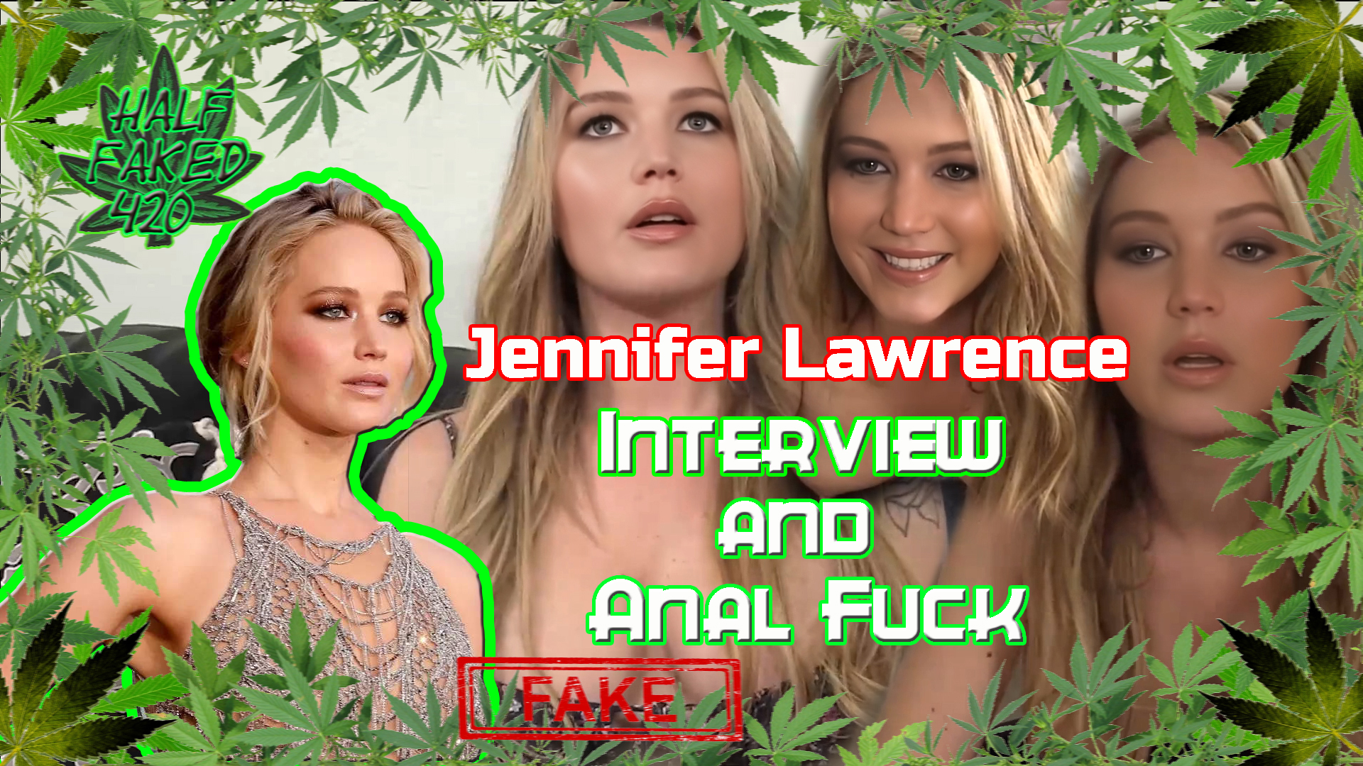 Jennifer Lawrence - Interview and anal fuck | FAKE
