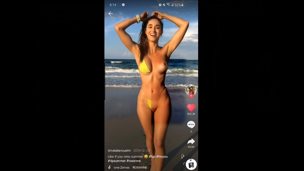 Natalie Roush Faked Nude Loop