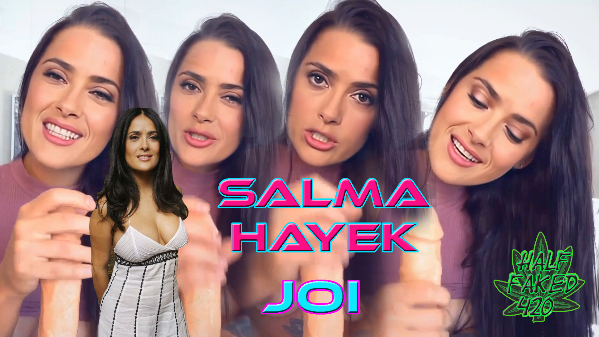 Salma Hayek - Try not to cum | JOI | 100 TOKENS | FAKE