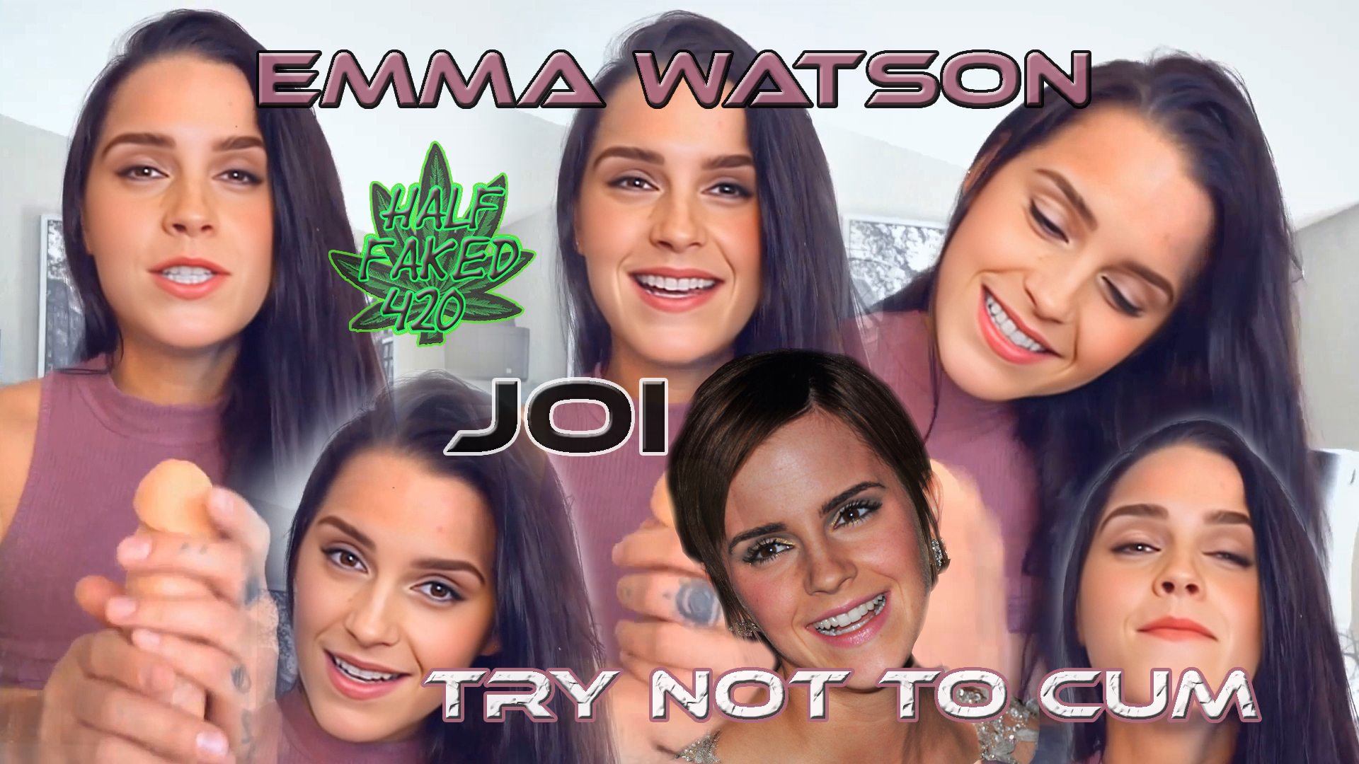 Emma Watson JOI | Try not to cum | 100 TOKENS |  FAKE