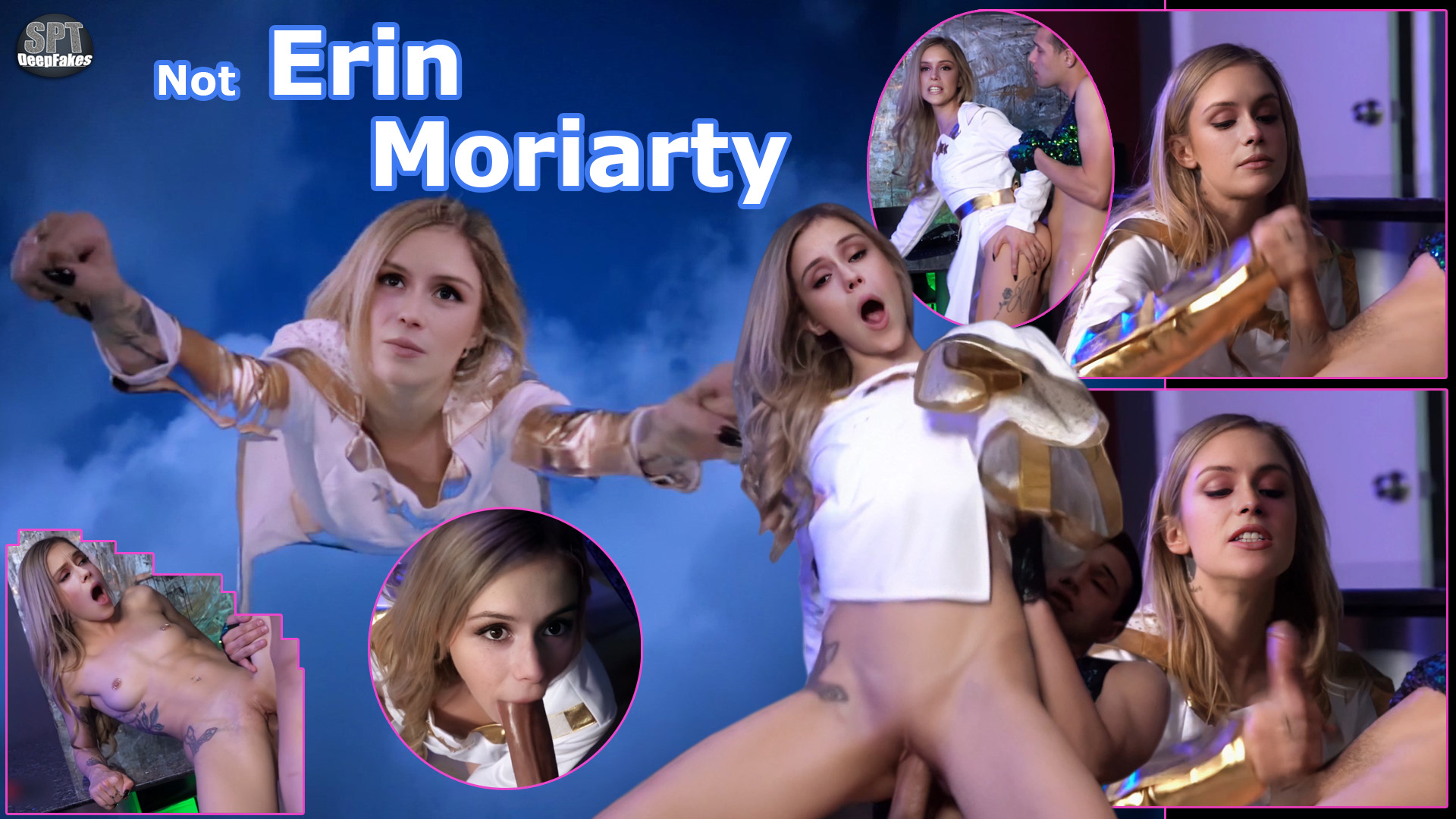 Not Erin Moriarty as Starlight from The Boys (trailer)