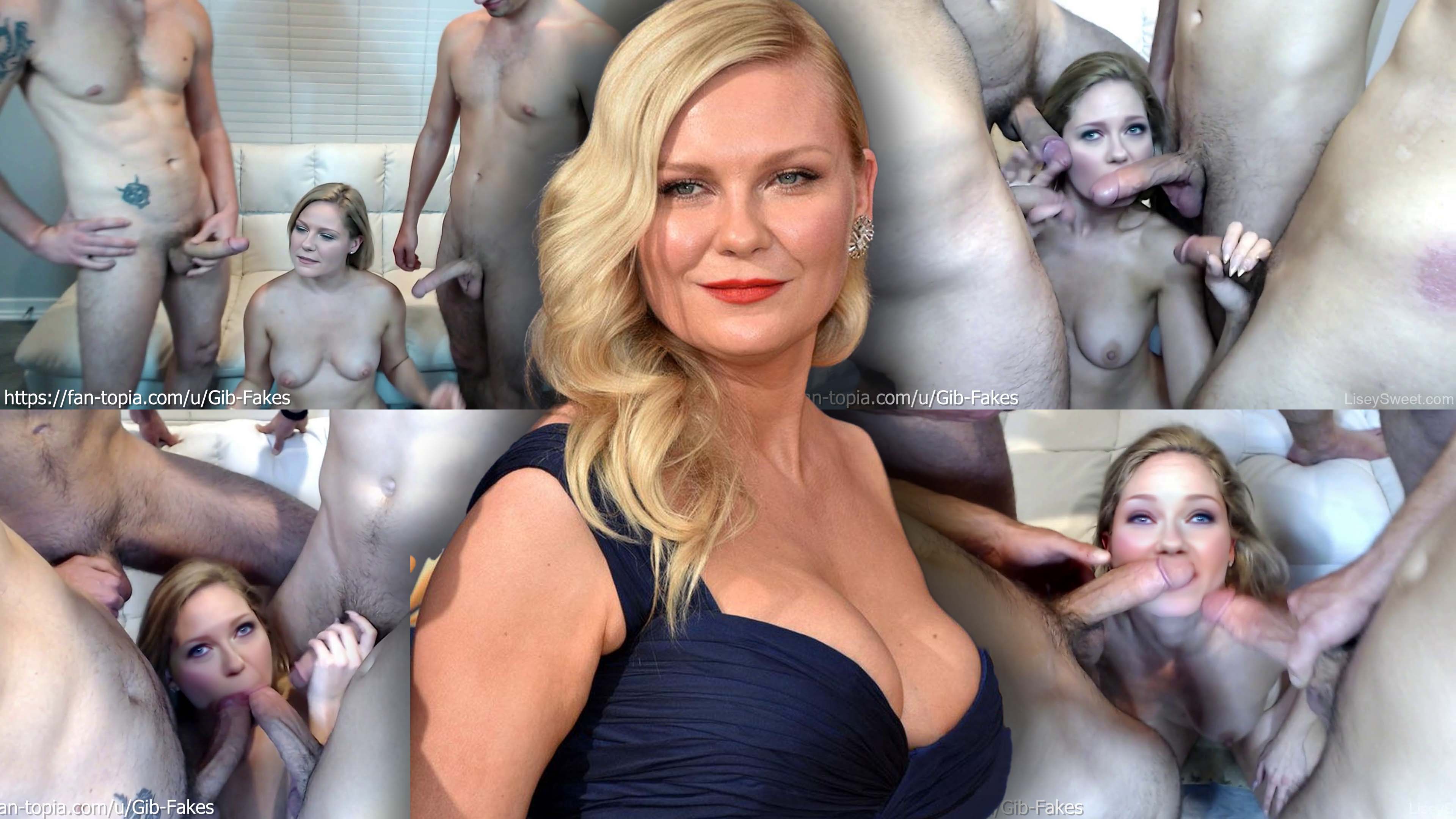 Kirsten Dunst Insane Blowbang (Proximity Alert)