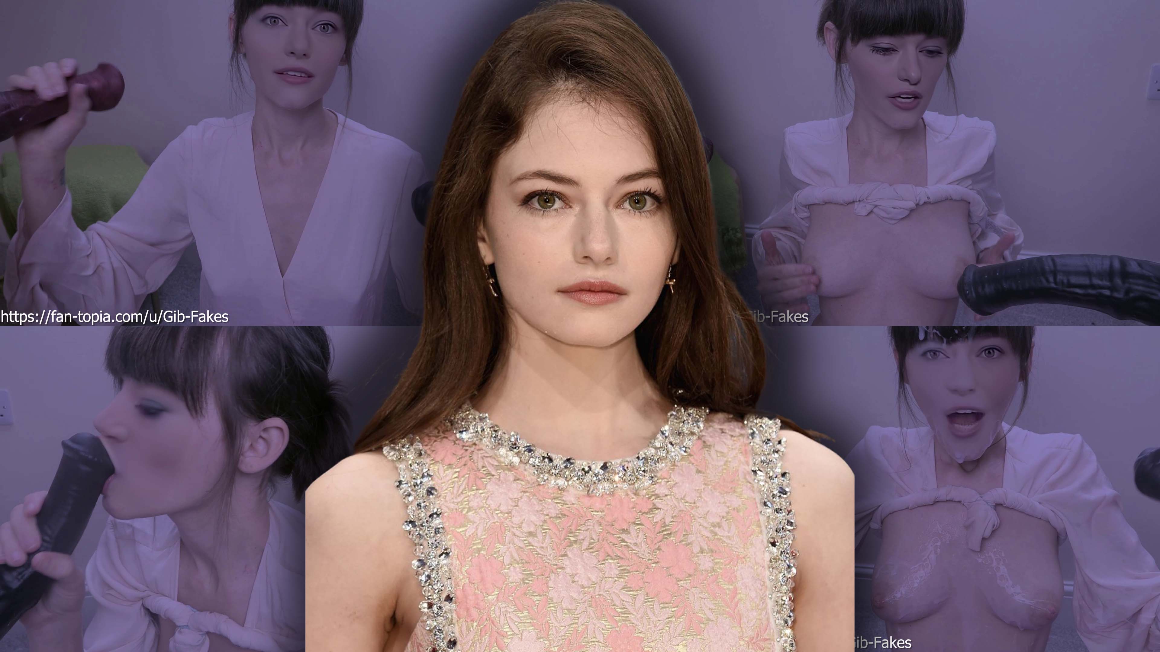Mackenzie Foy - Horse Mommy Drenched in Cum