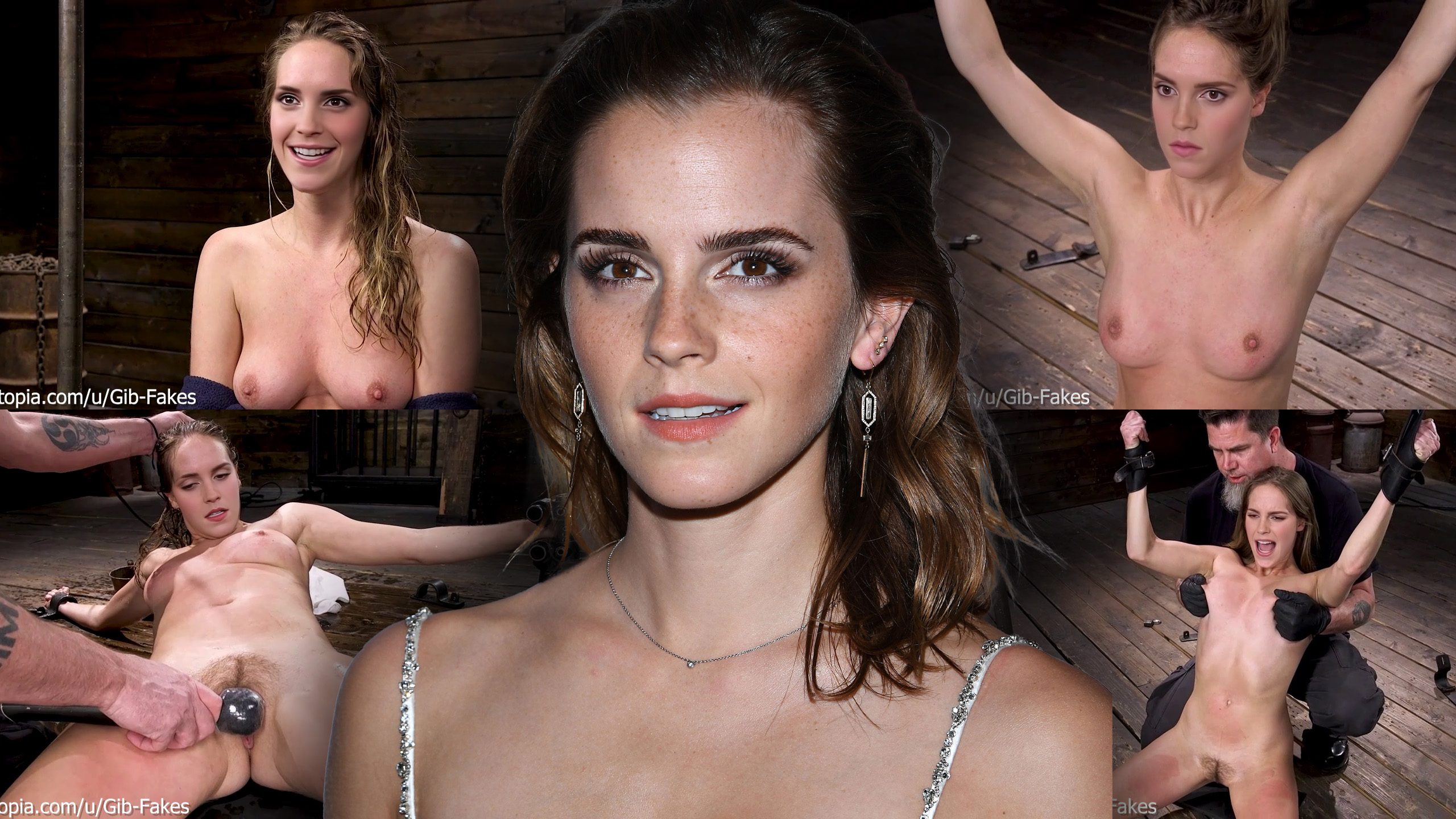 Emma Watson Tied Up, Whipped, Beaten, Waterboarded and Loving Every Minute.