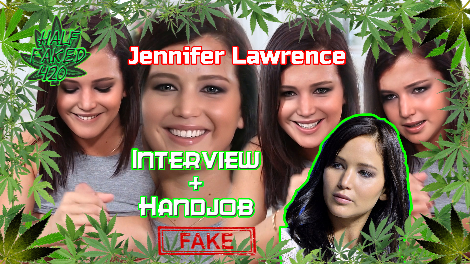 Jennifer Lawrence - Interview + Handjob | FAKE