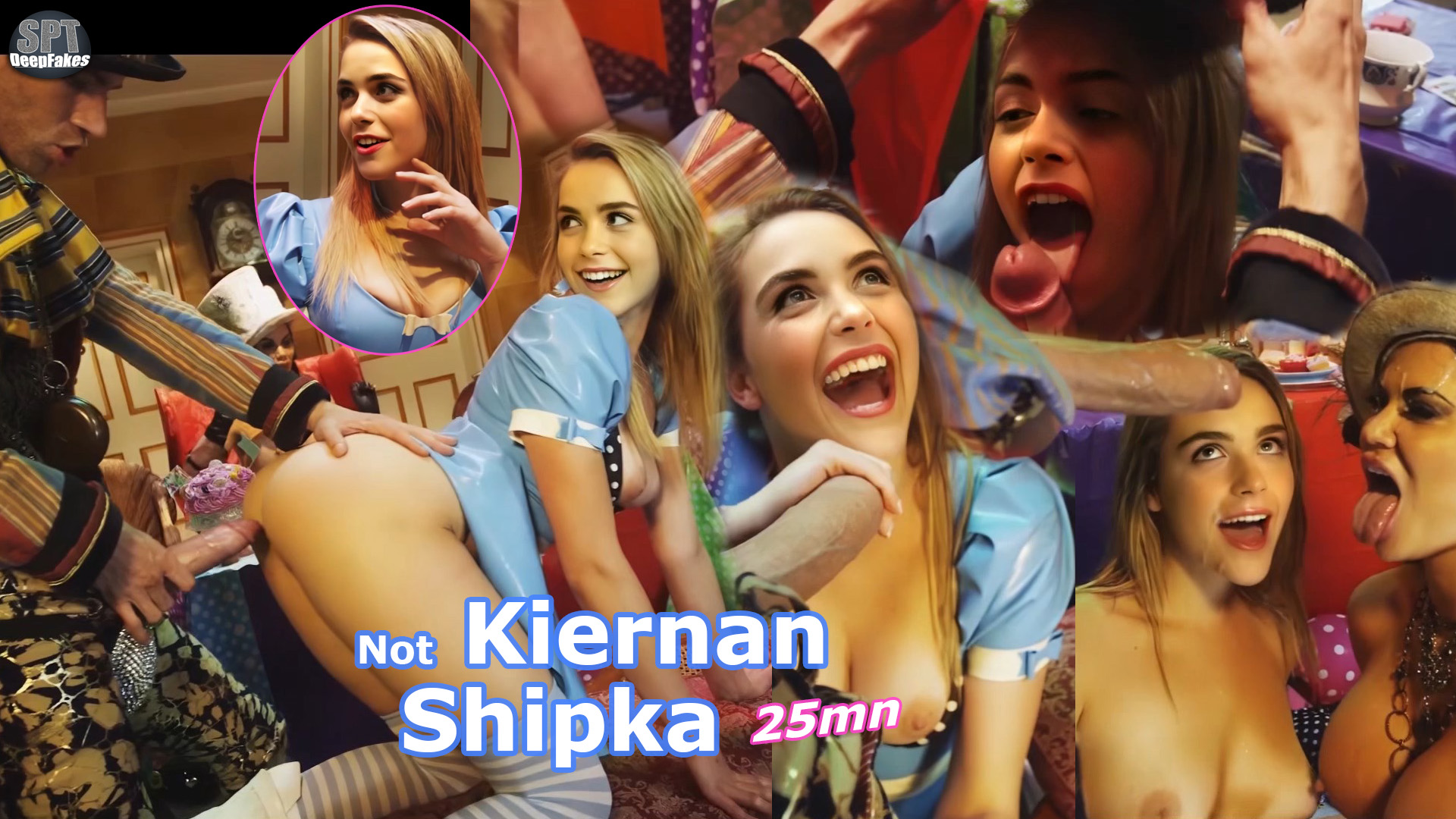not Kiernan Shipka in Wonderland (trailer)