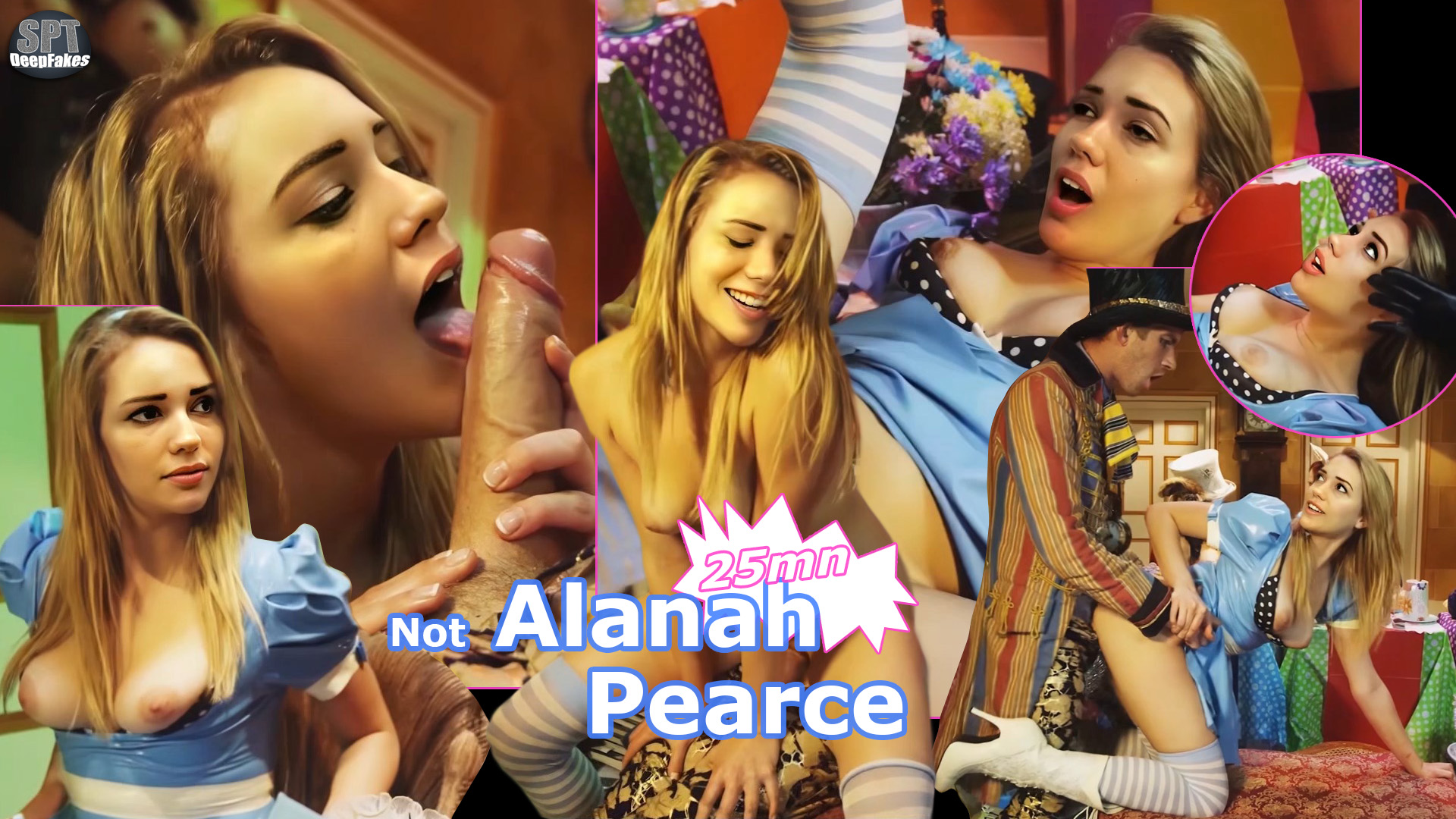 not Alanah Pearce in Wonderland - 25mn (trailer)