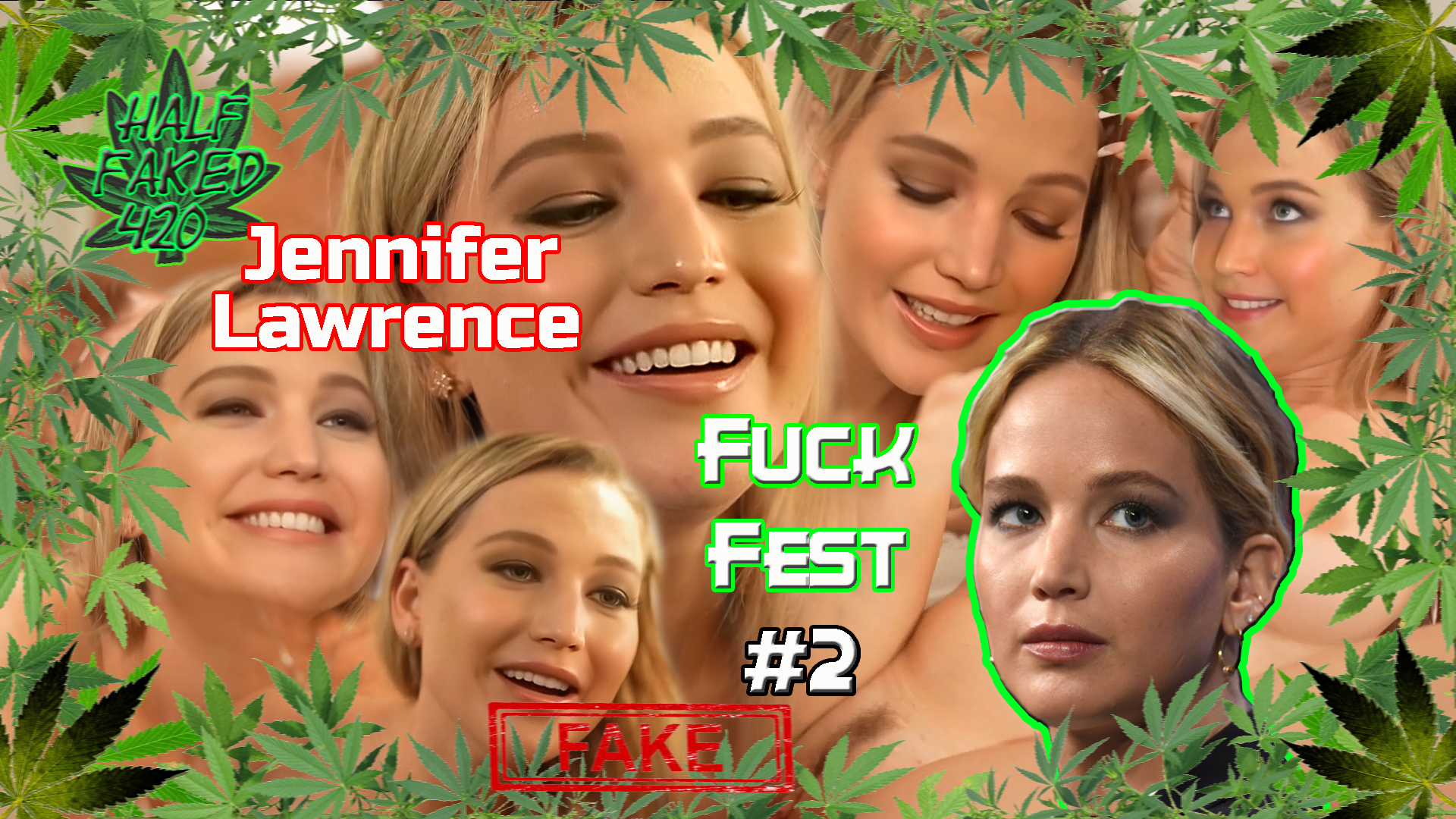 Jennifer Lawrence - Fuck Fest #2 | 60 FPS | FAKE