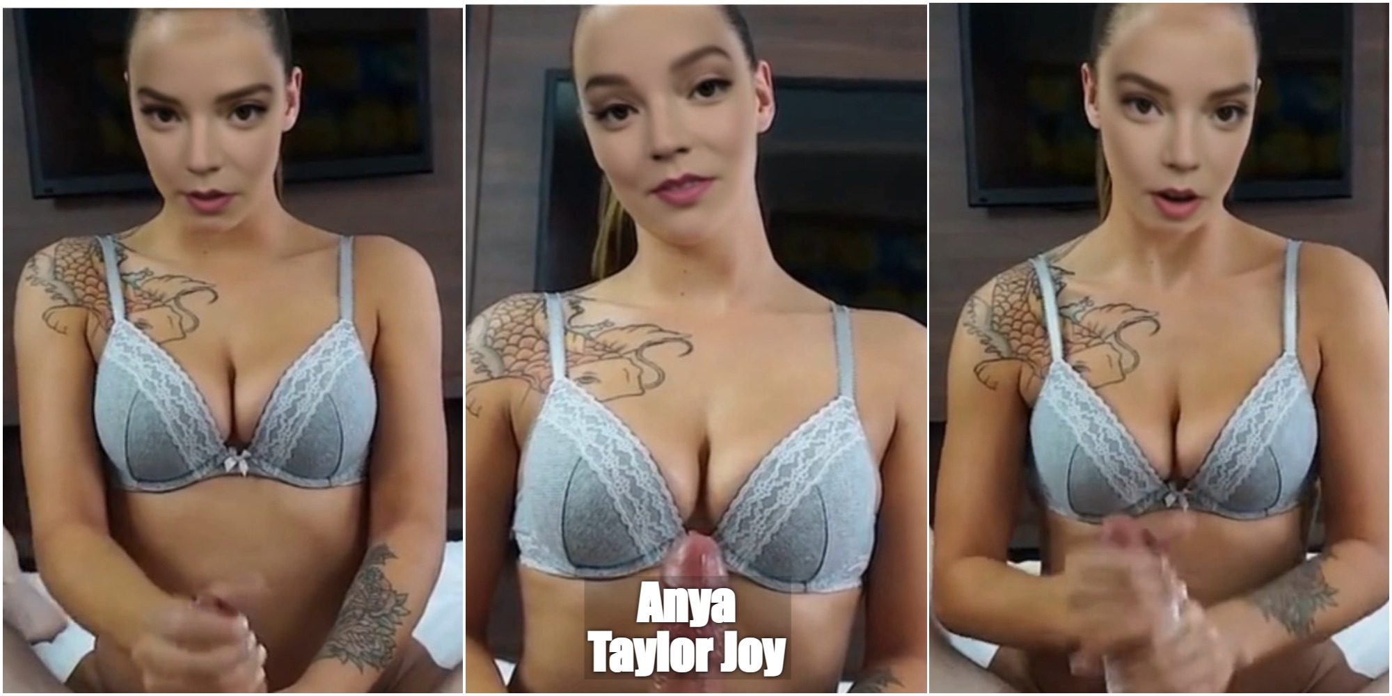 Anya Taylor-Joy jerk you off