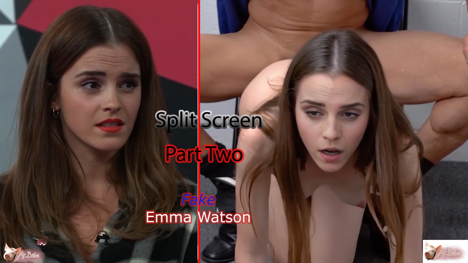 Fake Emma Watson -(trailer) -2- Part-2 / Split Screen / Free Download