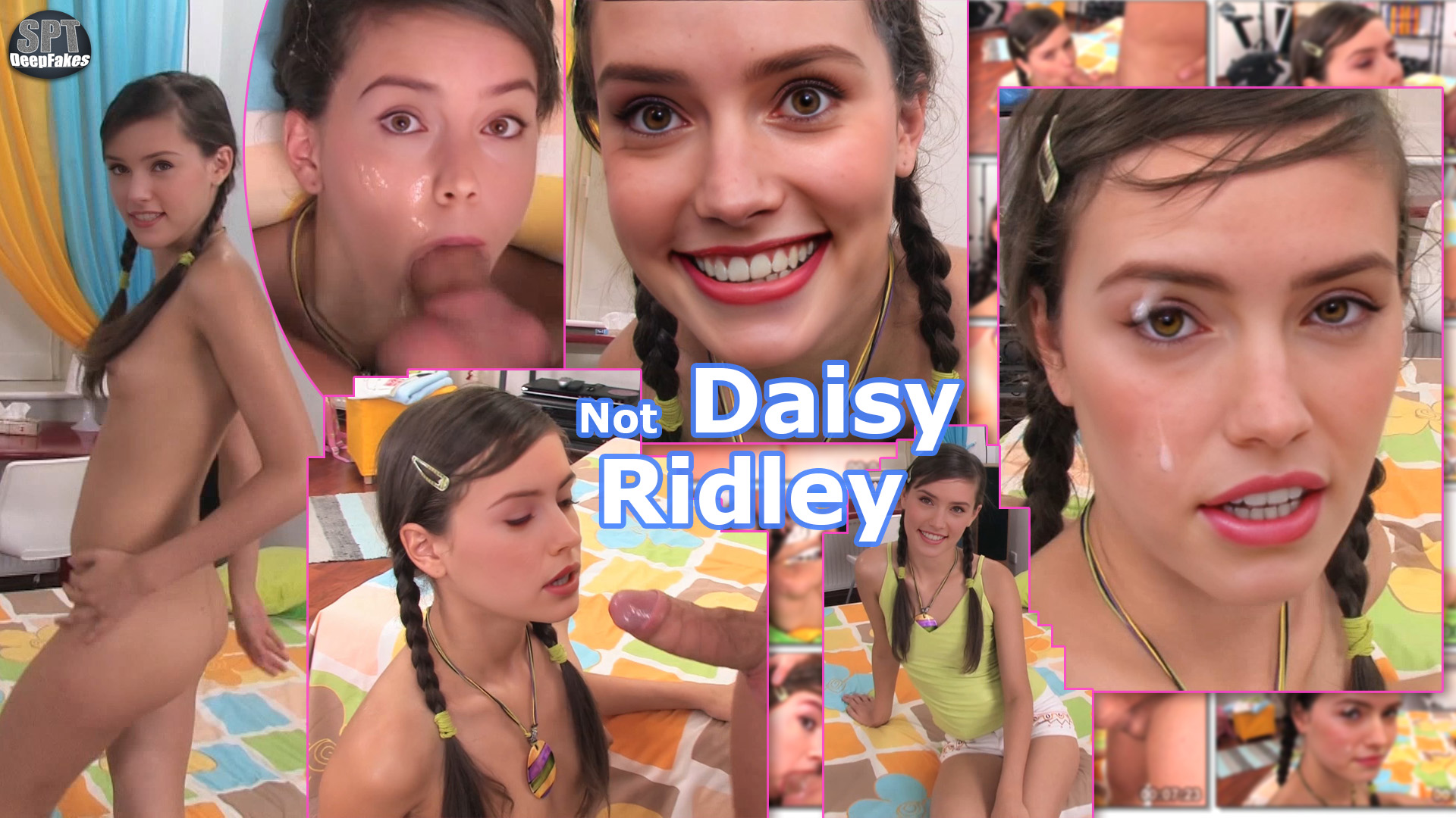 Not Daisy Ridley deepthroat session (trailer)