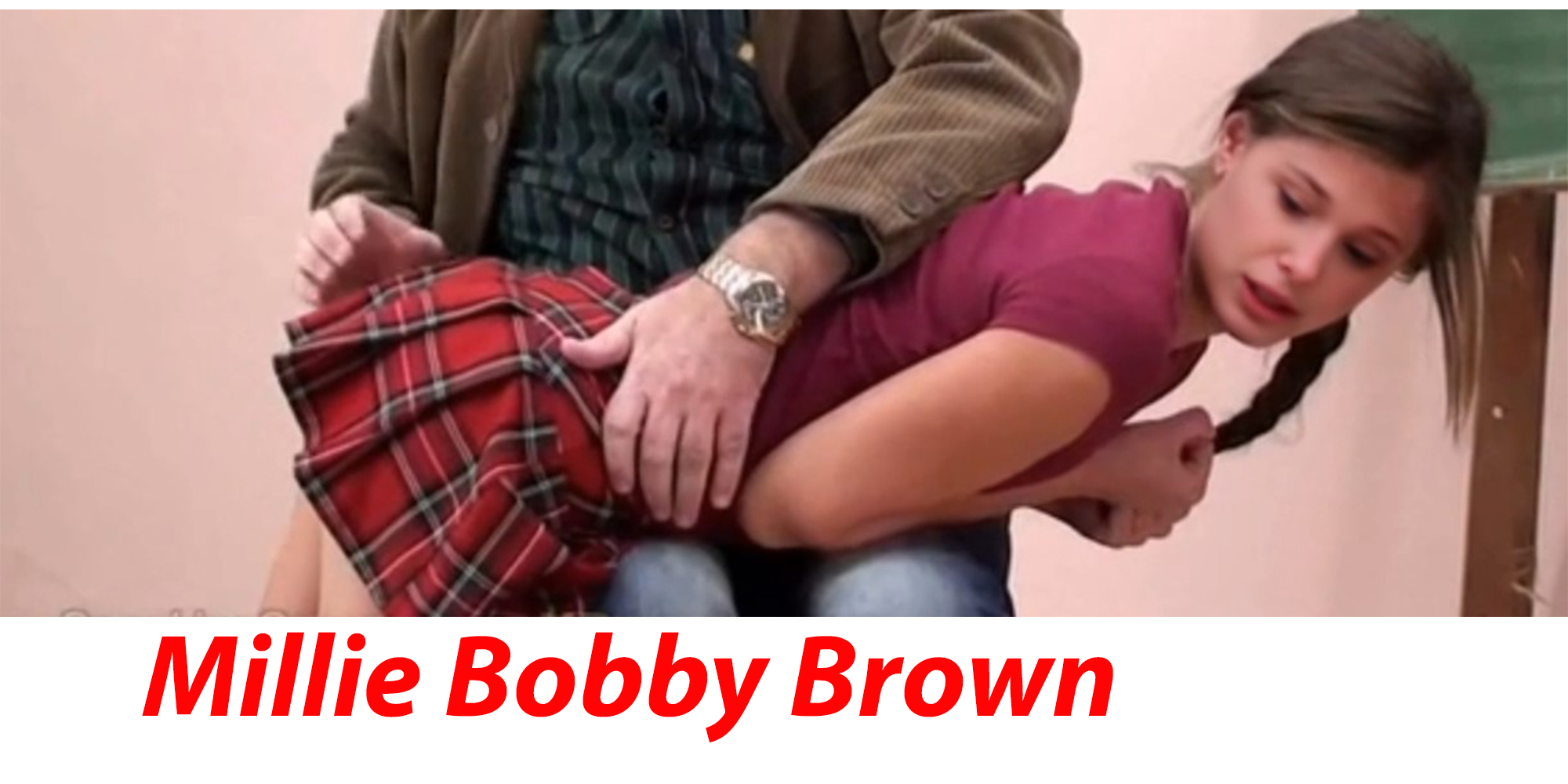 Millie Bobby Brown Get Spanked for doing too many deepfakes (not preview)