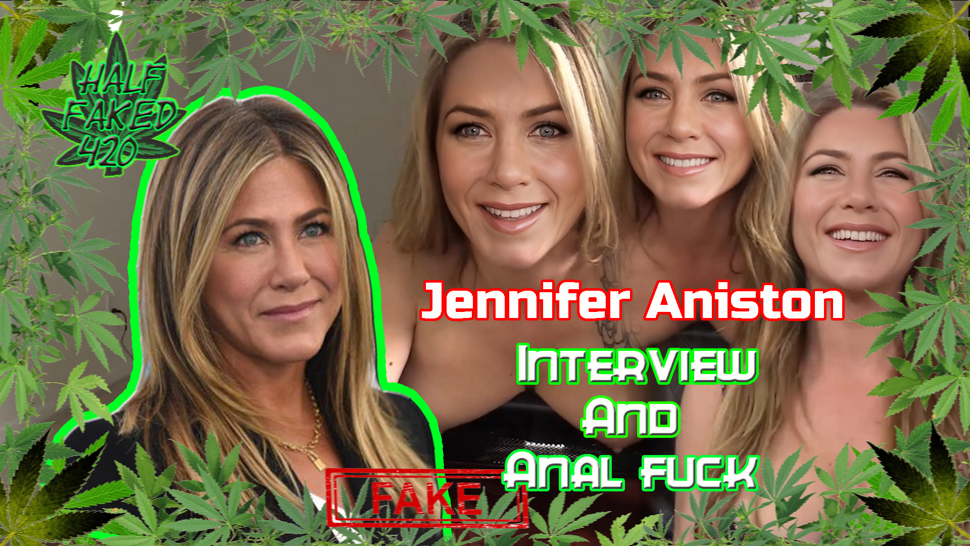 Jennifer Aniston - Interview and anal fuck | FAKE