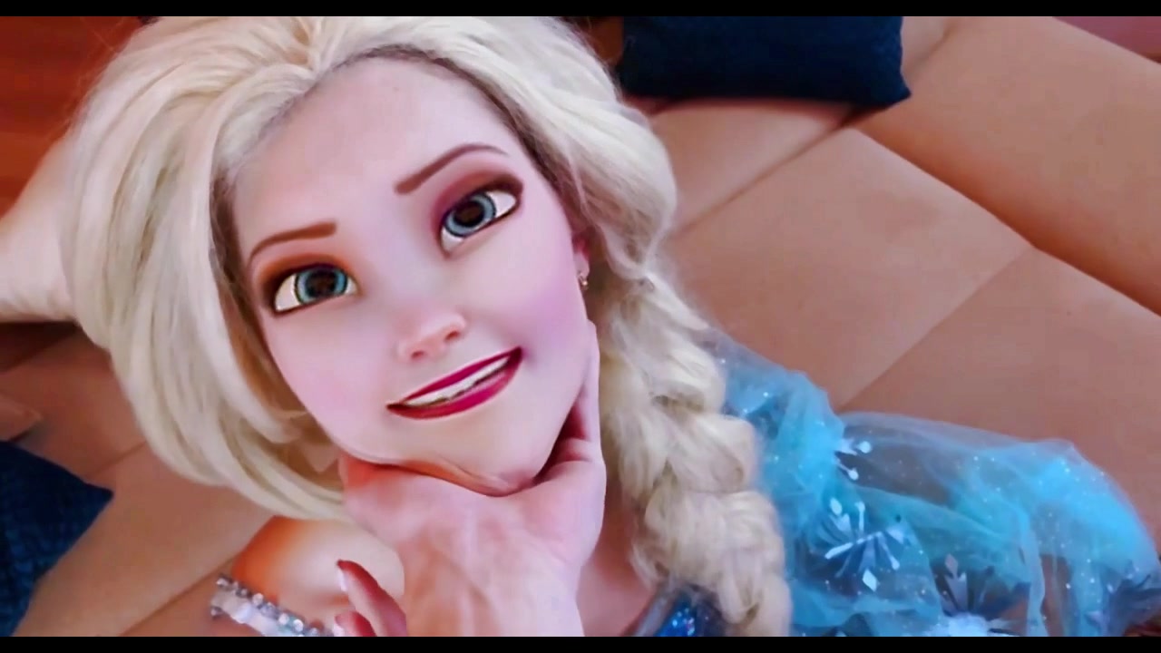 Ice Queen Elsa - She lets it all go - "Do you want to fuck the Queen?"